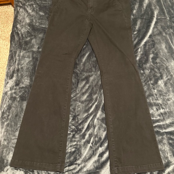 Brown Flared Pants (Kick Boot) - Picture 2 of 3